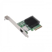 PCI-Express 3.0, x4, Single Port 10 GB (10000 Mbps) Base-T Ethernet Card, Backward Compatible to 5G/2.5G/1000Base-T/100Base-TX Networking, Support Wake-On-LAN (WoL), 100-meter over Cat6a at 10Gbps (100-meter over Cat5e at 5Gbps/2.5Gbps/1Gbps), Aquantia AQ