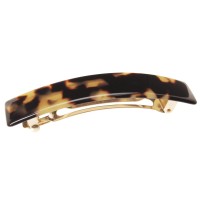 France Luxe Classic Rectangle Hair Barrette Tokyo Classic French Design For Everyday Wear