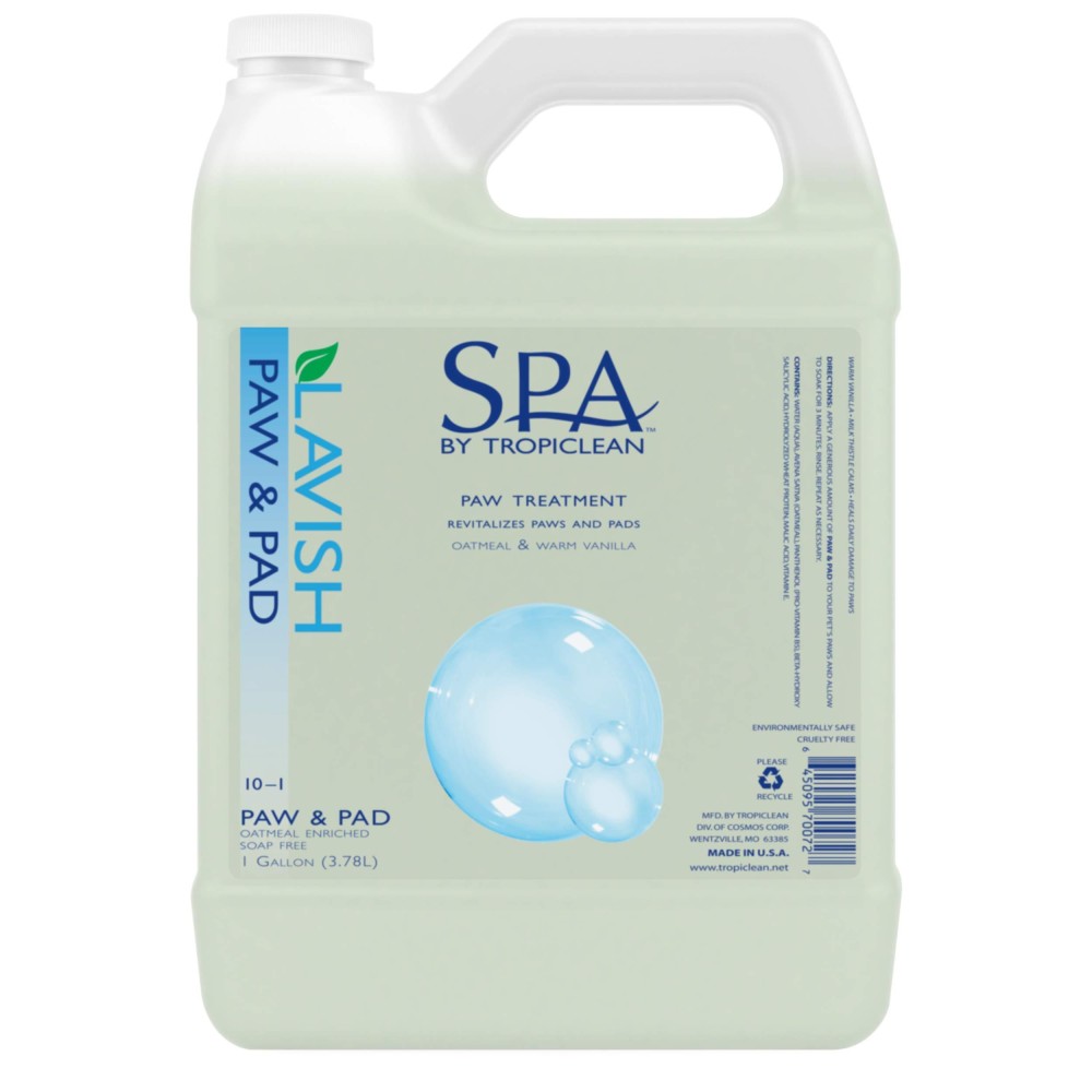 Spa By Tropiclean Paw Pad Treatment For Pets 1 Gal Made In Usa