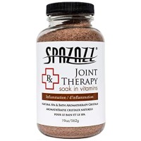 Spazazz Spz602 Rx Therapy Crystals Container Bath Minerals 19Ounce Joint Therapy Inflammation