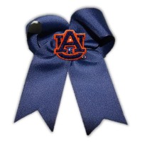 Divine Creations Ncaa Auburn Tigers Cheer Bow One Size Navyorange