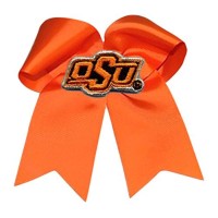 Divine Creations Ncaa Oklahoma State Cowboys Cheer Bow One Size Orangeblack