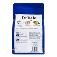 Dr Teals Pink Himalayan Soaking Solution Gift Set 4 Pack 3Lbs Ea Restore Replenish With Essential Oils Eases Sore Musc