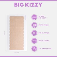 Big Kizzy Regular Hold Tape In Extension Replacement Tape 144 Tabs Strong Natural Hold For 57 Weeks