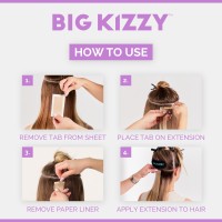 Big Kizzy Regular Hold Tape In Extension Replacement Tape 144 Tabs Strong Natural Hold For 57 Weeks