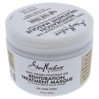 Shea Moisture 100 Percent Virgin Coconut Oil Rehydration Treatment Masque For Unisex Masque 12 Ounce