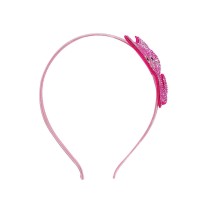 Bowbear Crystal Party Headband Pink Cat