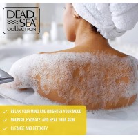 Dead Sea Collection Almond Vanilla Bubble Bath For Women And Men With Dead Sea Salt Nourishing And Moisturizing Skin Pack Of