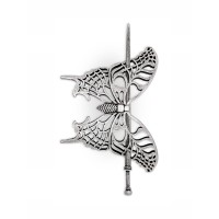 Haquil Vintage Antique Medieval Hollow Butterfly Hairpin Hair Stick Hair Accessory For Women