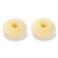 Hair Donut Bun Maker Ring Style Bun 2Pcs Chignon Hair Increase Doughnut Shaper For Thick And Long Hair Xlarge 45 Inchbrow