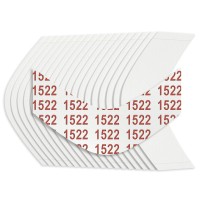 Sunshine Tape 1522 Wig Tape Strips Made In Usa 36 Pack A Curve Contour Clear Double Sided Hair Replacement Adhesive Tape