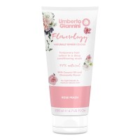 Umberto Giannini Flowerology Temporary Hair Color Mask Vegan Cruelty Free Deep Conditioning Mask 200Ml Rose Peach