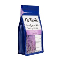 Dr Teals Epsom Salt 12 Lb Bath Time Value Pack 6 Lb Lavender 6 Lb Eucalyptus Spearmint Bath Time Epsom Soaking Salts