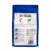 Dr Teals Pure Epsom Salt Bath Soaking Solution Gift Set 2 Bags 6 Lbs Total Relax Relief Eucalyptus Spearmint Comfo