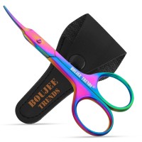 Nail Scissors Toenail Eyebrow Mustache Facial Nose Ear Hair Grooming Multipurpose Beauty Scissors Small Manicure Pedicure Cur