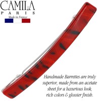 Camila Paris Cp3154 French Hair Barrettes Clips For Women Handmade Small Girls Side Slidein Barrette Clip Hair Accessories For