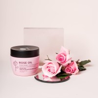 Luseta Rose Oil Hair Mask Moisturing Hydrating Masque 169 Oz Deep Nourishment For Fine And Dry Hair Sulfate And Paraben Free