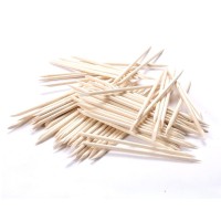 200Pcs Orange Wood Sticks For Nails Hoomboom Double Sided Cuticle Pusher Remover Nail Art Manicure Pedicure Tool For Manicure P