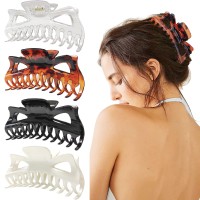 Liliebe 55 Large Hair Claw Clips Big Hair Clips Enough To Hold Your Hair Hair Clips For Women Thick Hair Shiny4Pcs