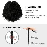 24 Inch 4 Packs Authentic Double Jumbo Senegalese Twist Crochet Braid Hair Havana Twist Crochet Hair Havana Mambo Twist Croche