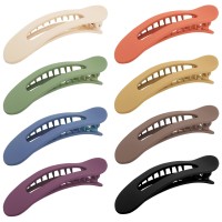 Acouint Hair Clips Pack Alligator Snap Clips For Sectioning And Styling Flat Nonslip French Barrettes And Accessories For W