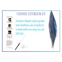 21 Purple White Turquoise Grizzly Color Hair Feathers 7 12 Long Feathers For Hair Extension Rooster Feathers Diy