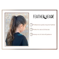 21 Natural Color Hair Feathers 9 14 Long Feathers For Hair Extension Diy Kit Eyecatching Design 20 Microlink