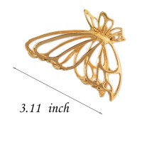 Hair Claw Clips Nonslip Large Claw Clip For Women And Girls Strong Metal Hold Hair Clips For Thick Hair More Color Style Hair