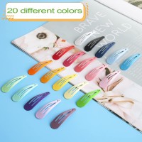 Snap Mini Hair Clips 100Pcs Premium Kids Barrettes Metal Non Slip Hair Bow Clips For Girls Toddlers Hair Accessories 2Inches 2