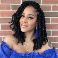 Passion Twist Crochet Hair 10 Inch 8 Packs Pretwisted Passion Twist Hair Crochet Hair For Black Women Prelooped Crochet Braids