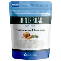 Joints Bath Soak 3Pack With Scoop Soothing Epsom Salt With Rosemary Frankincense And Peppermint Essential Oils Plus Vitamin