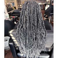 Passion Twist Hair 18 Inch Pretwisted Passion Twist Crochet Hair For Women Prelooped Water Wave Crochet Braids Bohemian Curly