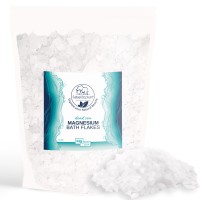 Natural Elephant Dead Sea Magnesium Bath Flakes 4 Oz Trial Size 113G Pure Magnesium Chloride Soak For Body And Foot Idea