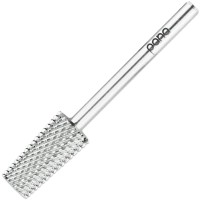 Pana Tapered Barrel Carbide 332 Shank Size Silver Medium Grit Fast Remove Acrylic Or Hard Gel Nail Drill Bit For Manicu