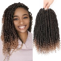 Passion Twist Hair 12 Inchpassion Twist Crochet Hairpretwisted Passion Twist Hair 8 Packsshort Passion Twist Crochet Braidsp