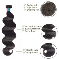 Body Wave Bundles Human Hair Bundles Body Wave Bundle 12 Inch 10A Grade 100 Unprocessed Brazilian Virgin Hair Extensions Singl