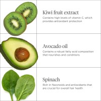 Briogeo Superfoods Avocado Kiwi Mega Moisture Mask Proteinfree Deep Hydration Enhance Shine Vegan Phalate Parabenfree