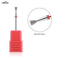 Nmkl38 Tapered Diamond Nail Drill Bits For Nail Prep 332 Shank Efile Bit Cuticle Cleaner Tool