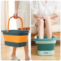 Moohemoo Collapsible Foot Bath Basin Foot Soak Tub Foot Soaking Tub With Massage Acupoint For Feet Soaking Pedicure Foot Spa