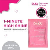 Cake Beauty The Top Coat One Minute High Shine Hair Mask 169 Ounce Pack Of 2