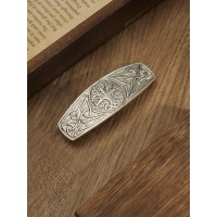 Haquil Viking Tree Of Life Rectangular Hair Clip Vintage Viking Jewelry Clip Minimalist Hair Accessories For Women